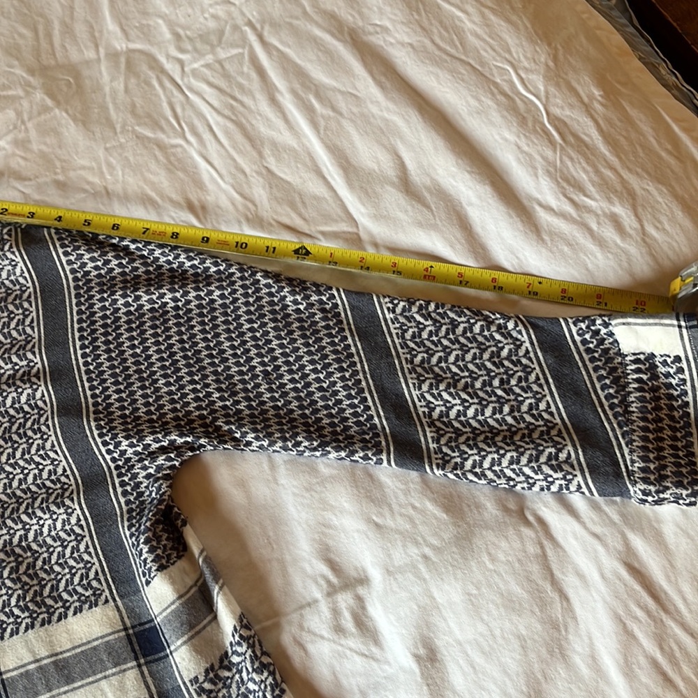 Small Rails Popover Blouse In Blue And White - image 3